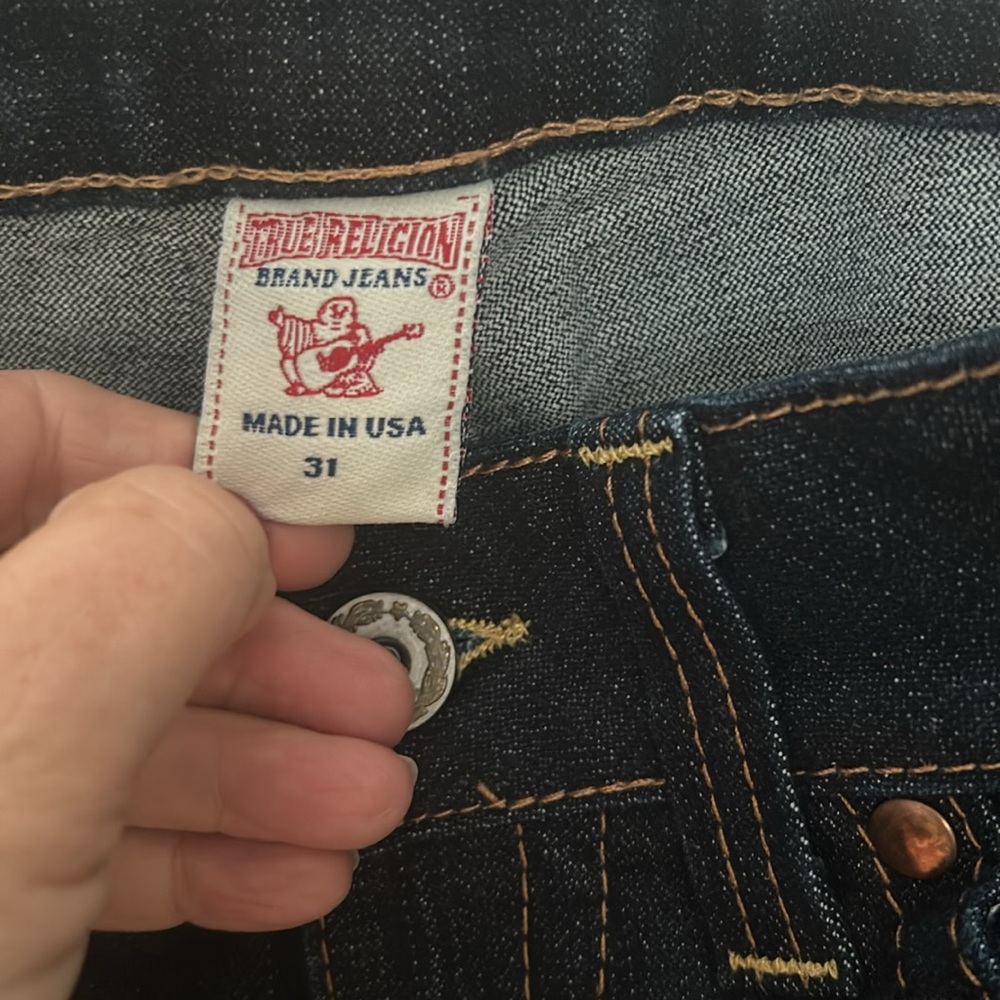 True Religion jeans size 31 dark blue - Picture 3 of 5